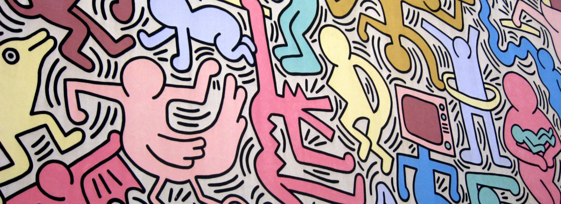 Il murale di Keith Haring